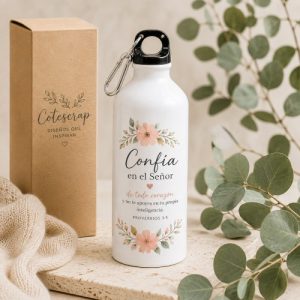 Botella Personalizada de Aluminio 600 ml | Diseño a elección